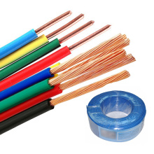 Hot Sale BV 450/750V PVC insulation 4mm Wire Cable Fire Resistant Electrical Cables Wires For House